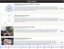 Tablet Screenshot of outdoorreadiness.com